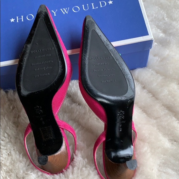 Hollywould  sling - back kitten heels - Picture 5 of 6